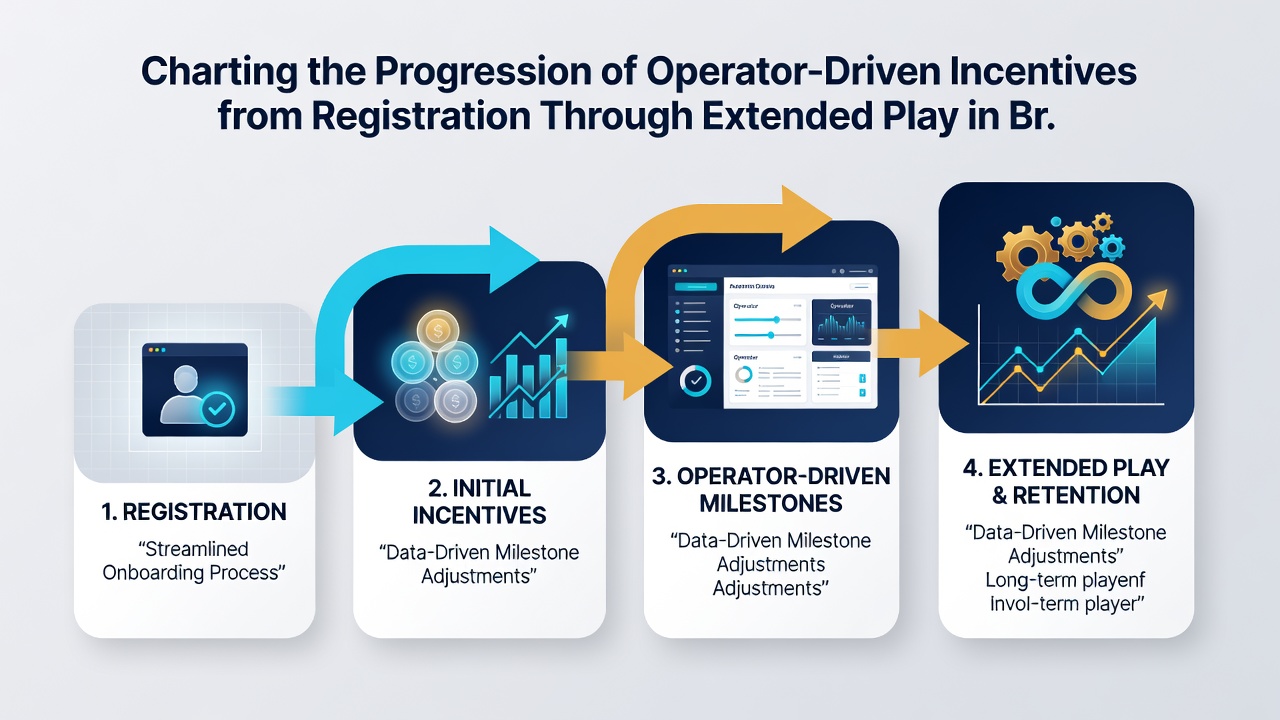 Infographic illustrating loyalty progression and extended play rewards in British betting platforms