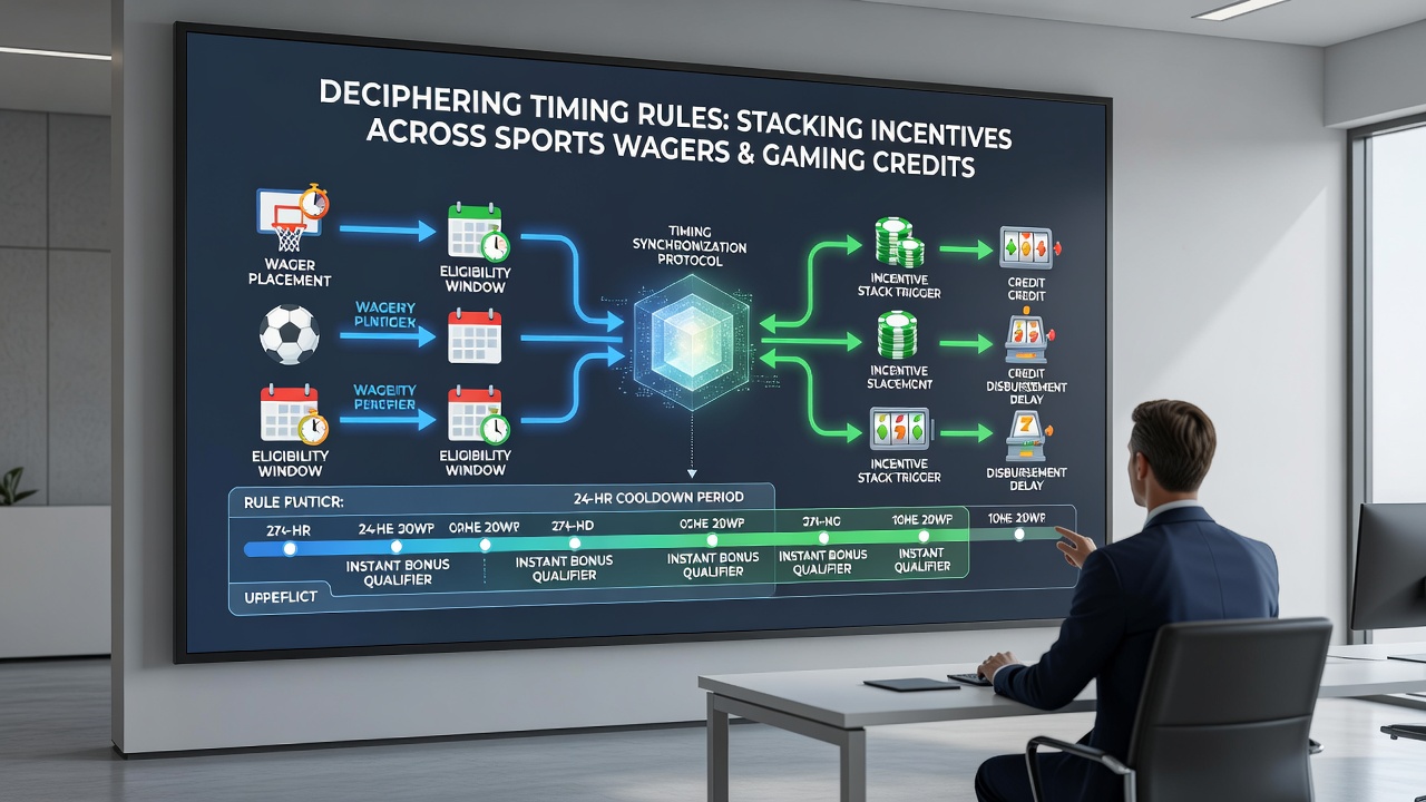 Timeline graphic illustrating overlapping expiration windows for sports bonuses and casino credits on UK platforms