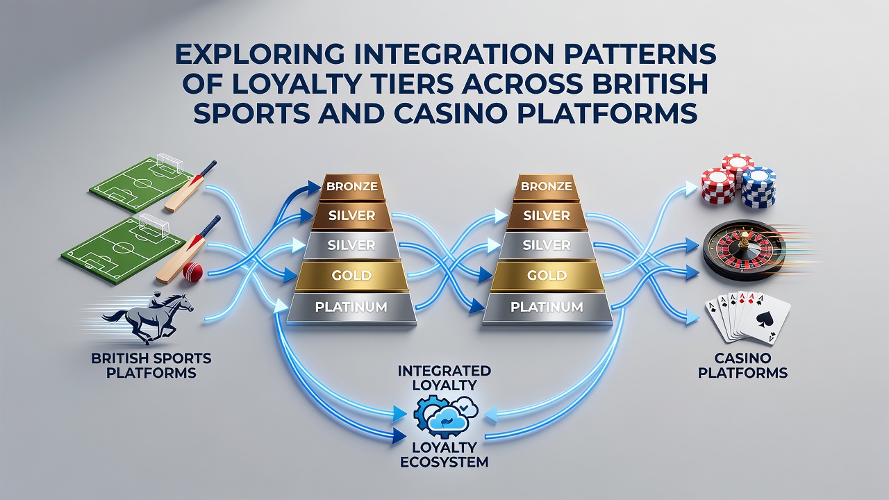 Chart illustrating loyalty tier crossover benefits in UK sports and casino environments