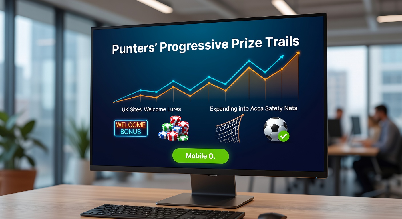 Smartphone screen displaying mobile odds lift activation within a progressive prize trail on a UK betting app