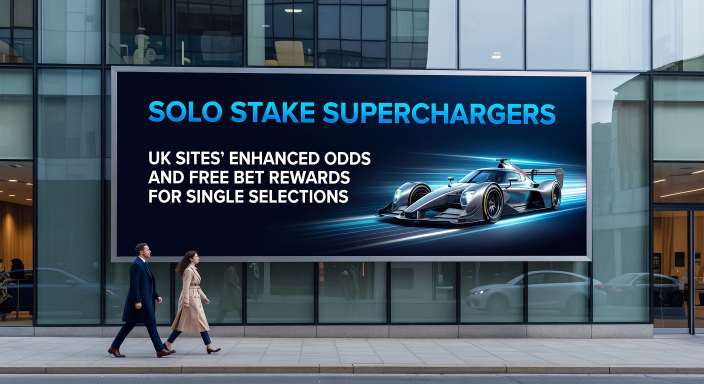 Screenshot of a UK betting app displaying a solo stake on a Premier League match with enhanced odds from 2.00 to 2.40, plus a free bet reward notification